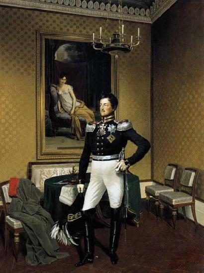 Franz Kruger Prince Augustus of Prussia Sweden oil painting art